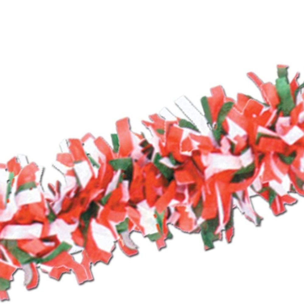 NEW 100' Garland Lot of 4 Christmas Tissue Festooning 25' each